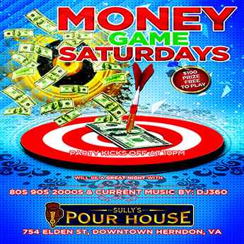 Money Game Saturdays at Sullys Herndon CLICK FOR INFO!